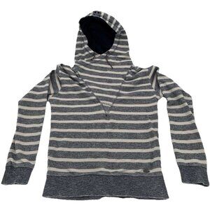 O’Neil Striped Blue &‎ Cream Hoody XS, skater, street wear SKATEBOARD stripes